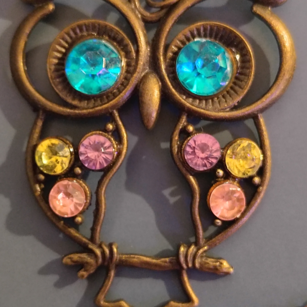 Elegant Owl Pendant Necklace